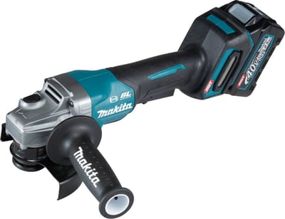 Makita GA013GM201 Accu haakse slijper 125mm XGT 40V Max 4.0Ah in Mbox