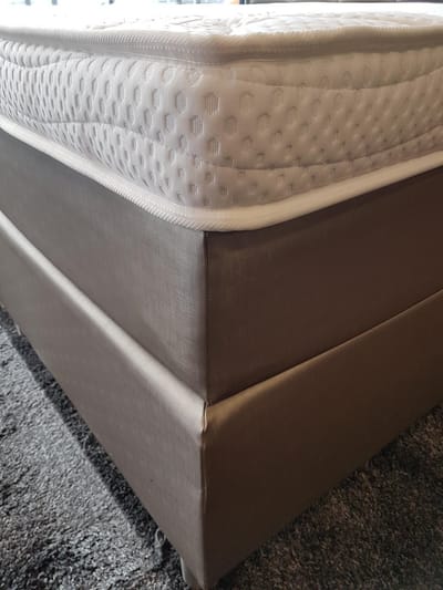 Split Topdekmatras - Splittopper 180x200 - 12 cm dik - Tencel hoes - HR55 Koudschuim