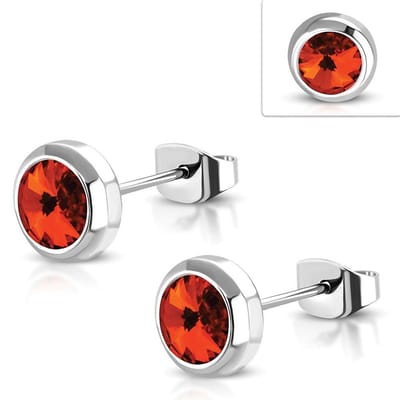 Montebello Oorbellen Arjin EBE047 - 316L Staal - ∅6mm