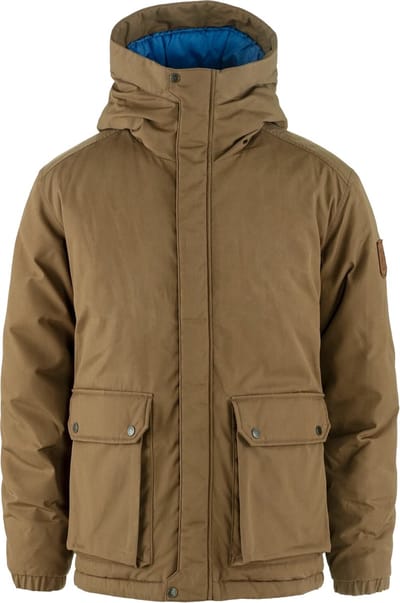 Fjällräven Övik Padded Jas - Heren Wintersport jas - Wood Brown