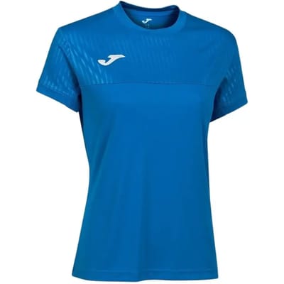Joma Montreal T-shirt Met Korte Mouwen Blauw L Vrouw