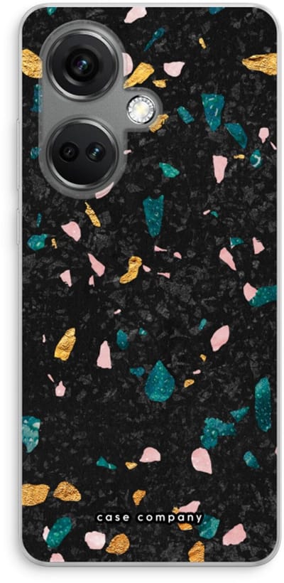 Case Company® - Hoesje geschikt voor OnePlus Nord CE 3 hoesje - Terrazzo N°10 - Soft Cover Telefoonhoesje - Bescherming aan alle Kanten en Schermrand