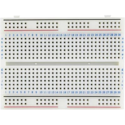 Velleman Breadboard (l x b x h) 81 x 9 x 62 mm 1 stuk(s)