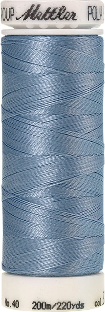 Mettler borduurgaren - Blauw - Nr 3762 - Polysheen - 200 meter