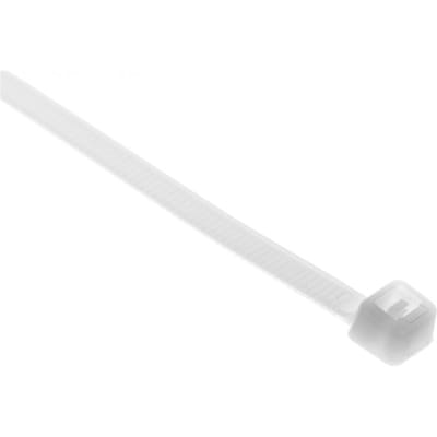 Witte Kabelbinders 4,8x300mm - 100 Stuks
