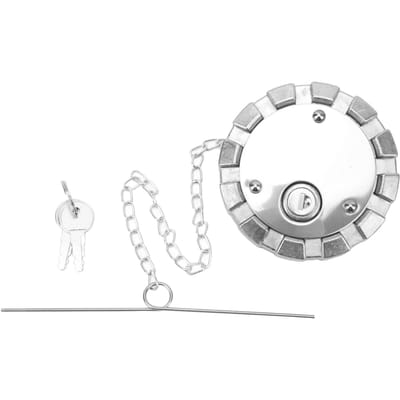 Bouchon de Réservoir Verrouillable SNV431089 Résistant à l'Oxydation Étanchéité Forte Anti-Fuite Remplacement Pour Peterbilt white