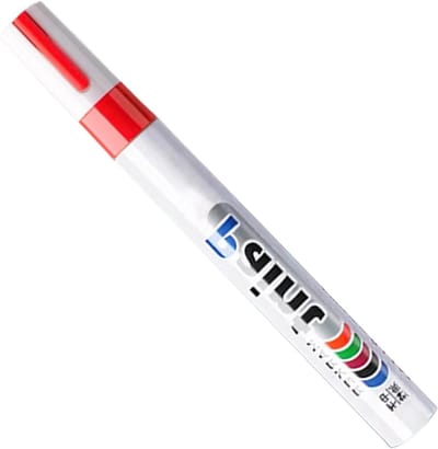 Grafsteen Markeerstift - Steen Pen Reparatie - Inscripties Aanbrengen - UV en Regenbestendig - 14.5 x 1.5 cm - Goud