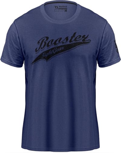 Booster Vintage Slugger T Shirt Blauw - S