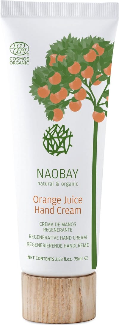 Naobay Orange Juice Hand Cream, 75ml