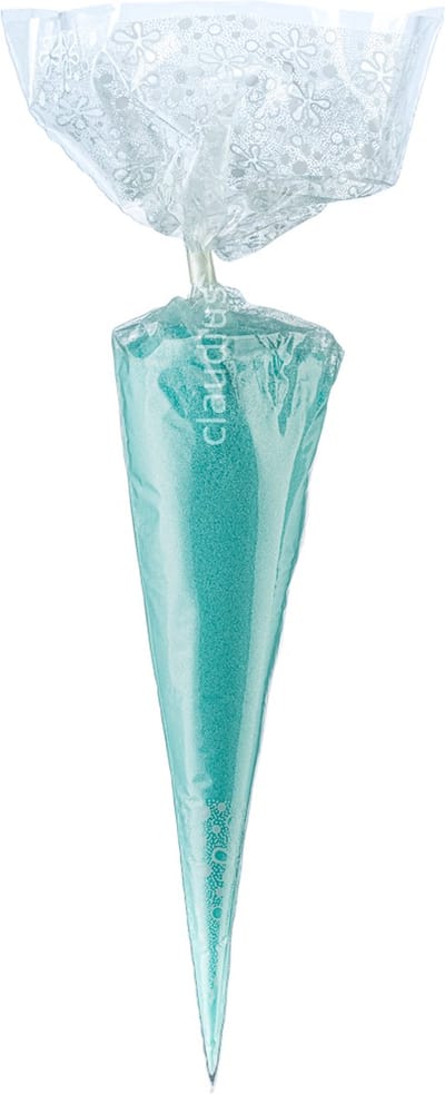 Scrubzout Hamam - 500 gram in puntzak wit - set van 6 stuks - Hydraterende Lichaamsscrub
