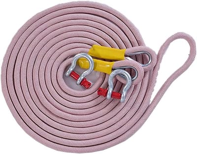 Sleepkabel - Reddingstouw Aanhanger - Voertuigen Vrijmaken - Verdikt Sterk Polyester - 12T 5M
