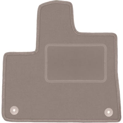 Beige bestuurdersmat voor: Citroen Rifter combivan (2018-)
