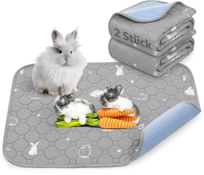 Dailygoods- Pipi-pad wasbaar - Onderlegger voor cavia's - Antislip - Super absorberend - Kooien droog en schoon houden - Veilig voor huisdieren
