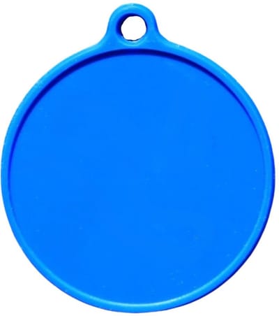CombiCraft kunststof labelhouders 42,5x50mm blauw - per 10 stuks