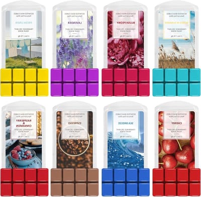 Natuurlijke geur fondanten voor geurbranders, geurwas tartlets van sojawas voor een aangename geurbeleving