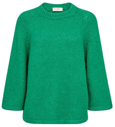 Freequent Trui Fqgrslulu Pullover 205507 Bright Green Melange Dames Maat - XS