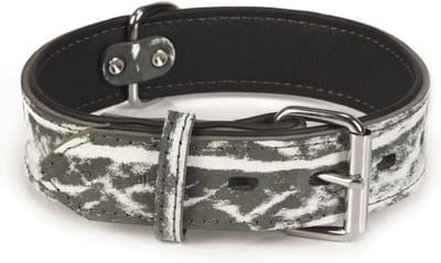 Beeztees Safari - Hondenhalsband - Zwart - L - 51,5-61 cm x 45 mm