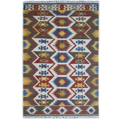 Vloerkleed Ivory handgemaakt wol | Bakero
