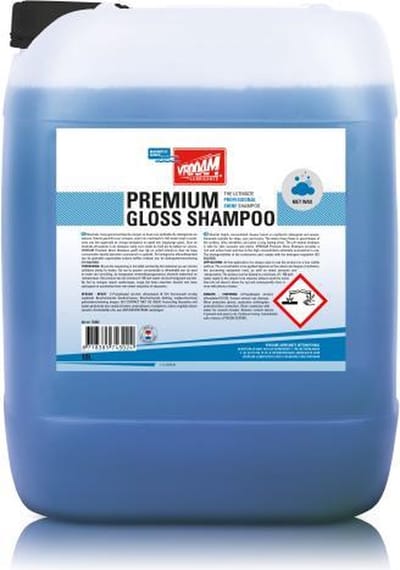 VROOAM Premium gloss shampoo - 10 liter can