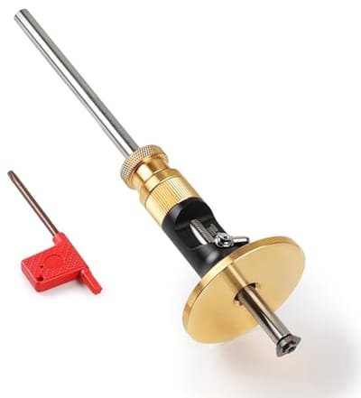 Wisselmaat Afleesgereedschapsset voor Houtbewerking met Markeringsmes en Insteekmes - 12 cm