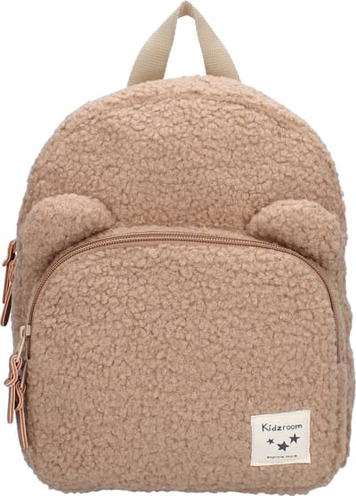Kidzroom Beary Excited Rugzak - Beige - Teddy - Beer
