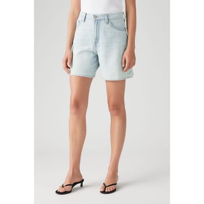 Levi's High Rise Baggy Shorts Light Indigo Taglia: W24 | Pantaloncini Outlet | Donna | Blu