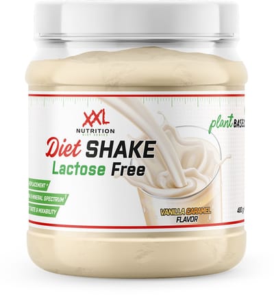 XXL Nutrition - Vegan Diet Shake - Vanille Caramel - Maaltijdvervanger - 480 g