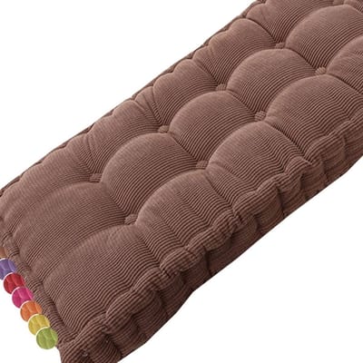 Tuinkussen Bank - Zitkussen Buiten - Comfortabel Zitten - Dikke Vulling - 150x50cm - Bruin