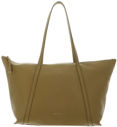 COCCINELLE Leren shopper Nory Handbag Seagrass kaki