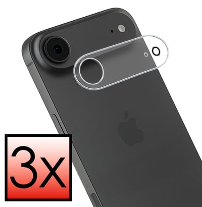 Camera Lens Protector - 3 Stuks - Geschikt voor Apple iPhone Air - Camera Screenprotector - Beschermglas - Gehard Glas - Tempered Glass - Screen Protector