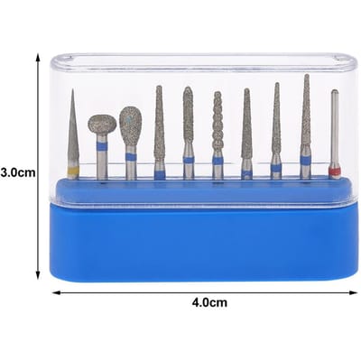 Tandheelkundige diamantboren boor keramische restauratie polijstset 10 stuks 3
