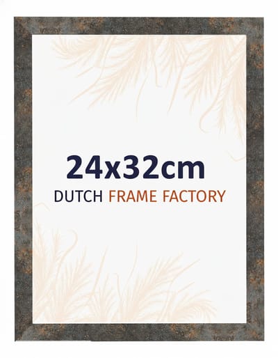Fotolijst 24x32 cm - MDF - Geoxideerd Metaal - Benno