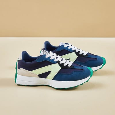 Nieuwe sportschoenen voor dames voor de lente en zomer, smalle taille, veelzijdig, hardloopschoenen, casual schoenen met dikke zool, ademende 'dad shoes'. 40