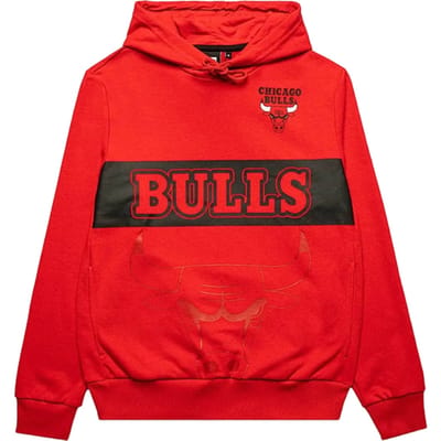 New Era NBA Chicago Bulls Wordmark Hoody Rood