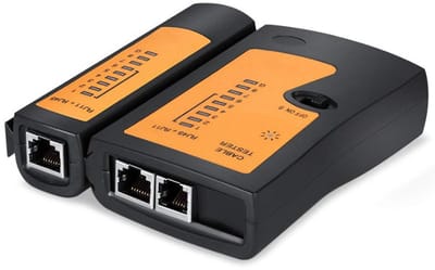 Netwerk Kabel Tester - Ethernet Draad Test - Netwerk Reparatie - Automatische Scanmodus - 105x102x27mm