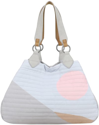Fritzi aus Preußen shopper schoudertas Izzy Medium Limited Quilted Canvas Sunny Morning veelkleurig