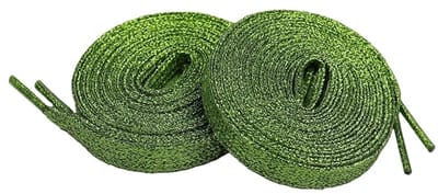 CHPN - Groene glitterveters - Glitter veters - Glitters - Glitter laces - Laces - Groen - Universeel - 110CM - Universeel - Hippe veters - 1 paar