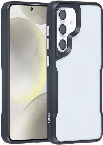 TUNIQ telefoonhoesje voor Samsung Galaxy S24 - Siliconen backcover - Zwart