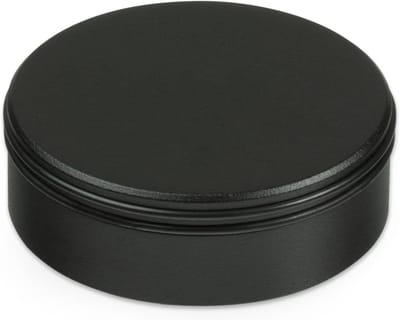 Pro-Ject Record Puck DS, zwaar plaatgewicht van roestvrij staal ter vermindering van ongewenste resonanties, 915 g, zwart