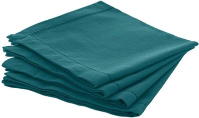 Atmosphera CHAMBRAY servetten, 40 x 40 cm, 4 stuks