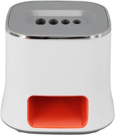 Automatische Notenschiller voor Eenvoudig Gebruik, RVS en ABS, Perfect voor Amandelen en Meloenzaadjes, Ideaal voor Snacks en Bakken