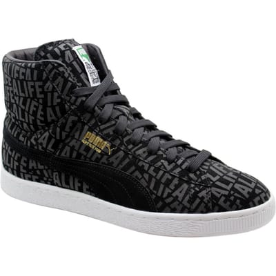 Puma Suede Mid X Stuck up X Alife Heren Trainers Zwart Lace Up 358866 01 D29