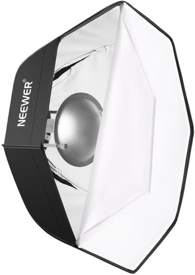 Dailygoods - 60 cm Softbox met Beauty Dish - Fotostudio Set