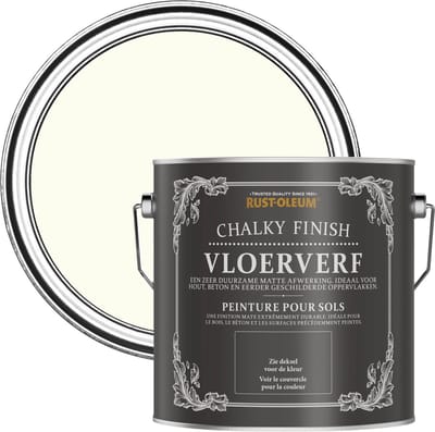 Rust-Oleum Gebroken wit Vloerverf - Antiek Wit 2,5L