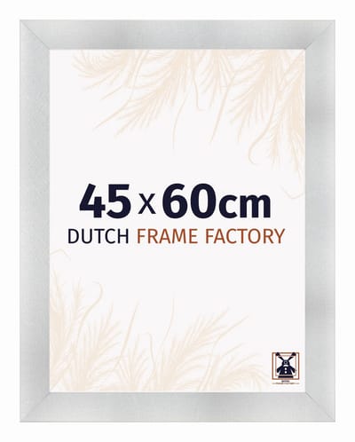 Fotolijst 45x60 cm - MDF - Aluminium Geborsteld - Praag