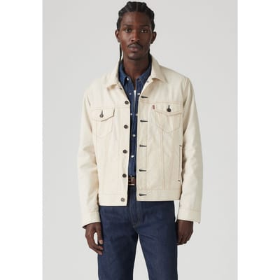 Levi's The Trucker Jacket Longing For Summer Maat: M | Spijkerjassen Outlet | Heren | Beige