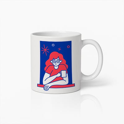 Nevolis® | Koffiemok 330ml met Uniek Design | Ontwerp Jouw Eigen Mok | Handgemaakt Cadeau voor Koffieliefhebbers | Gepersonaliseerd op Aanvraag | Enkel of Grote Bestelling