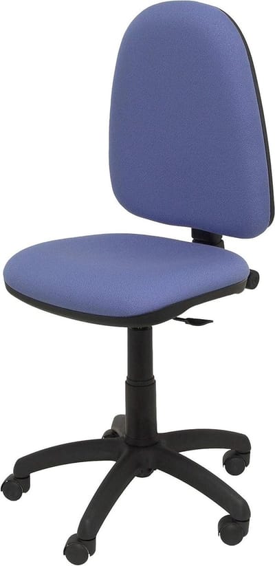 Bureaustoel Ayna - Ergonomische stoel - Thuiswerken - Permanent contact mechanisme - 55 cm basis - Lichtblauw