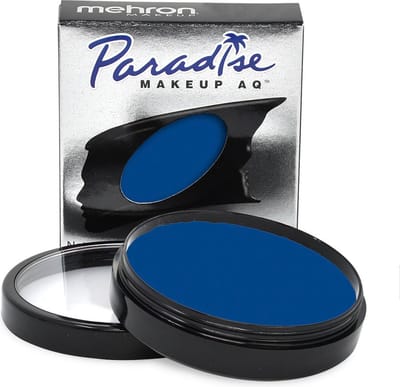 Mehron - Paradise AQ Schmink op waterbasis - Donkerblauw - 7 gr