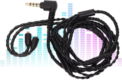 Dailygoody - Koptelefoonupgradekabel - 30-aderige Oortelefoonkabel - Beter Geluidsbereik - 120 cm - Ruisonderdrukking - Hoogwaardige Draad - Geschikt